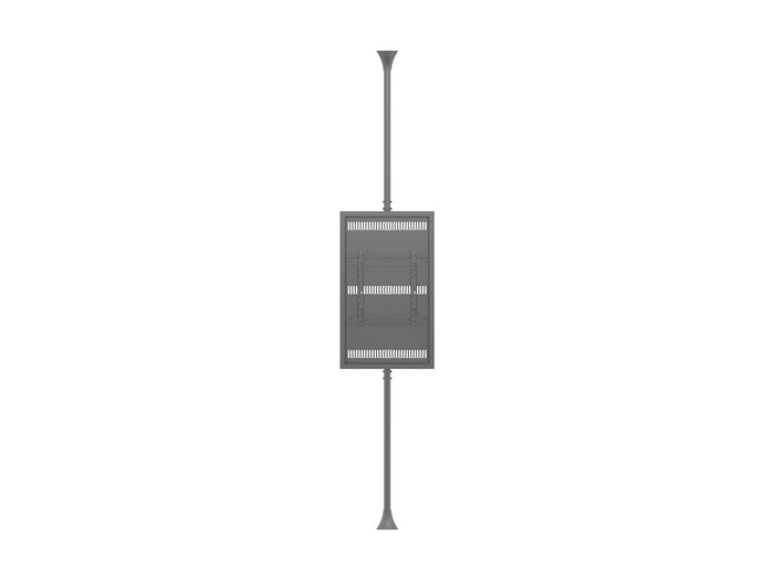 Multibrackets M Pro Series Enclosure 50" Floor to Ceiling Medium Black Signage Display Enclosures Multibrackets