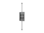 Multibrackets M Pro Series Enclosure 50" Floor to Ceiling Medium Black Signage Display Enclosures Multibrackets