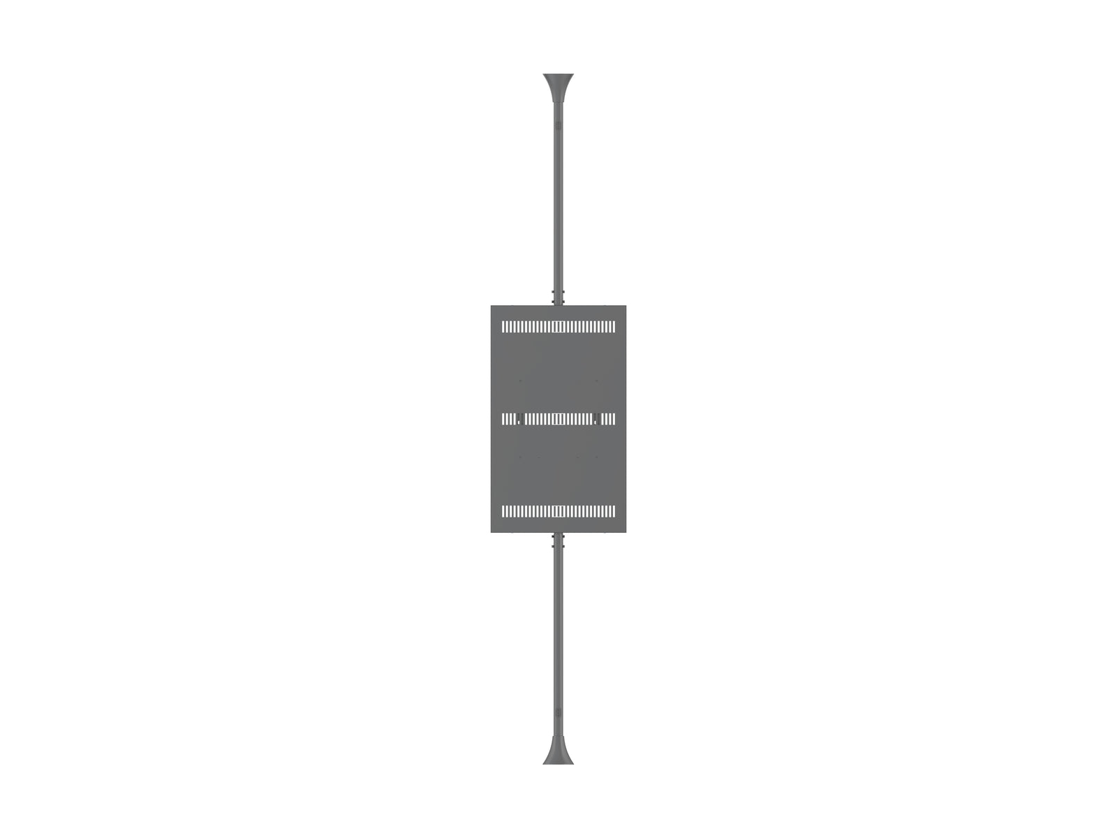 Multibrackets M Pro Series Enclosure 50" Floor to Ceiling Medium Black Signage Display Enclosures Multibrackets
