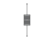 Multibrackets M Pro Series Enclosure 50" Floor to Ceiling Medium Black Signage Display Enclosures Multibrackets