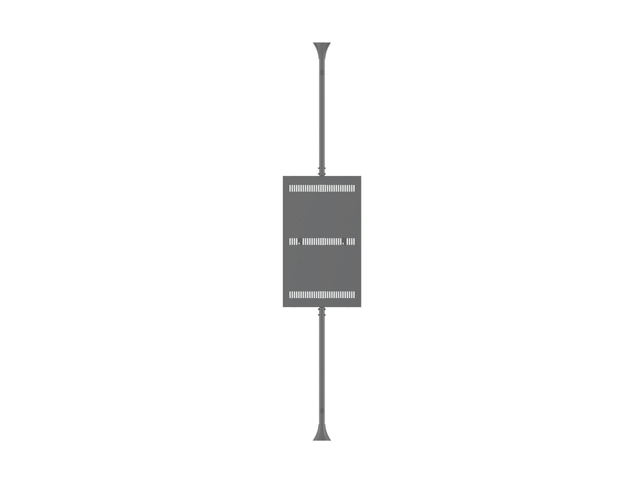 Multibrackets M Pro Series Enclosure 50" Floor to Ceiling Medium Black Signage Display Enclosures Multibrackets