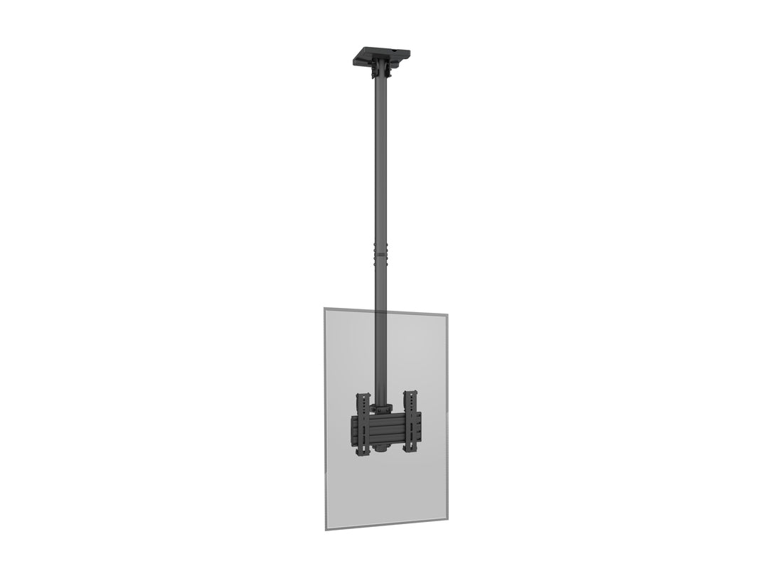 Multibrackets 24” - 42" 1.5m Pole Single Side Display Ceiling Mount Pro Ceiling Mount Bracket Multibrackets