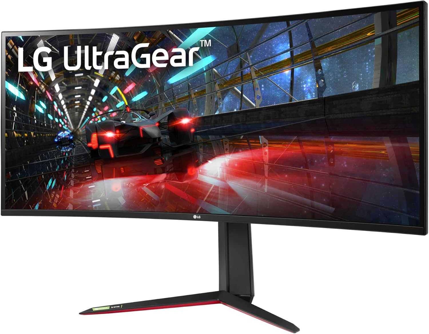 LG 37.5" QHD 160Hz Nano IPS 1ms Curved Gaming Monitor | 38GN950P-B Gaming Monitor LG