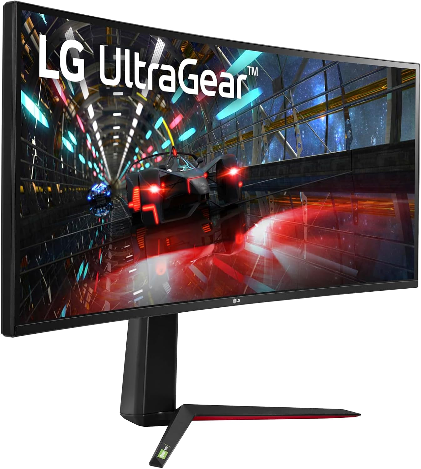LG 37.5" QHD 160Hz Nano IPS 1ms Curved Gaming Monitor | 38GN950P-B Gaming Monitor LG
