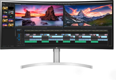LG 38" UltraWide™ QHD+ Nano IPS 144Hz Curved Monitor | 38WN95CP-W.AEK Desktop Monitor LG