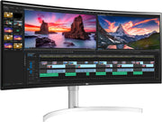 LG 38" UltraWide™ QHD+ Nano IPS 144Hz Curved Monitor | 38WN95CP-W.AEK Desktop Monitor LG