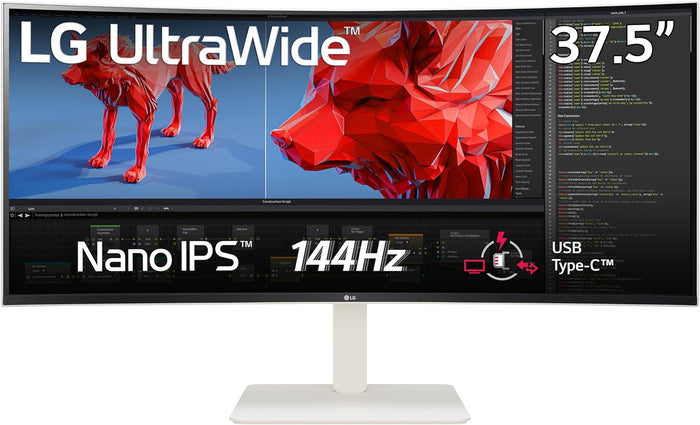 LG 38" UltraWide Quad HD LCD Gaming Monitor | 38WR85QC-W Gaming Monitor LG
