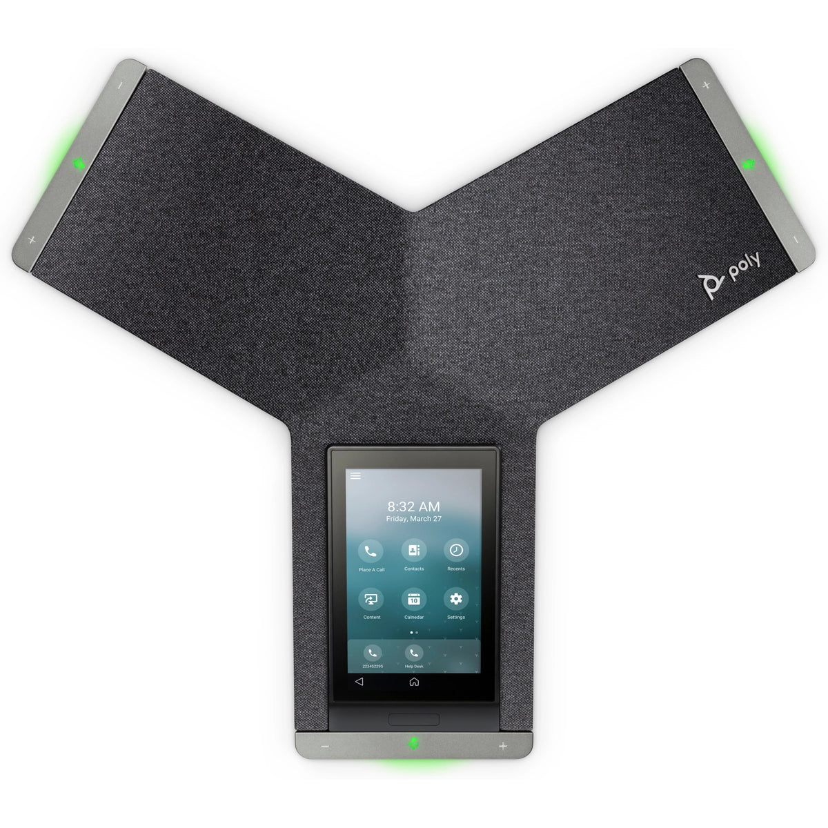 POLY Trio C60 IP Conference Phone Full Radio and PoE-enabled | 849B4AA#ABB Audio Conferencing System Poly