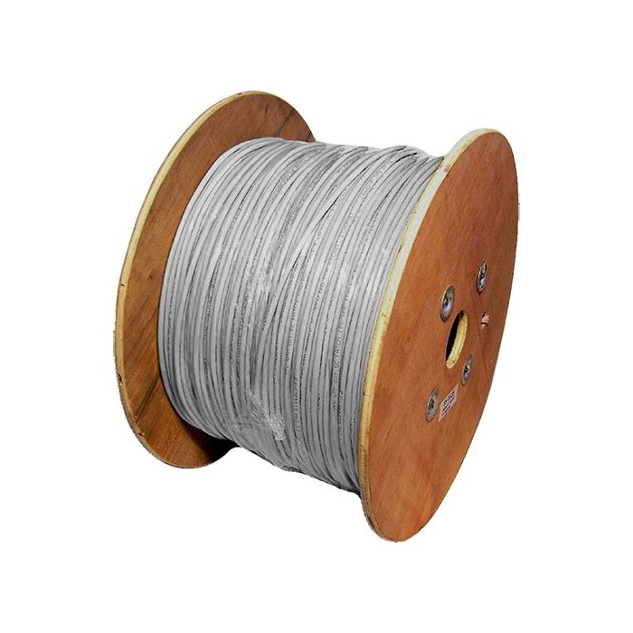 Cablenet Cat5e Grey U/UTP LSOH 24AWG 500m Reel Stranded Patch Cable LAN / Ethernet Cable Cablenet