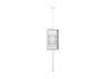 Multibrackets M Pro Series Enclosure 50" Floor to Ceiling Medium White
