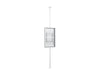 Multibrackets M Pro Series Enclosure 50" Floor to Ceiling Medium White Signage Display Enclosures Multibrackets
