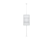 Multibrackets M Pro Series Enclosure 50" Floor to Ceiling Medium White Signage Display Enclosures Multibrackets