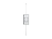 Multibrackets M Pro Series Enclosure 50" Floor to Ceiling Medium White Signage Display Enclosures Multibrackets