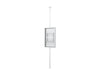 Multibrackets M Pro Series Enclosure 50" Floor to Ceiling Medium White Signage Display Enclosures Multibrackets