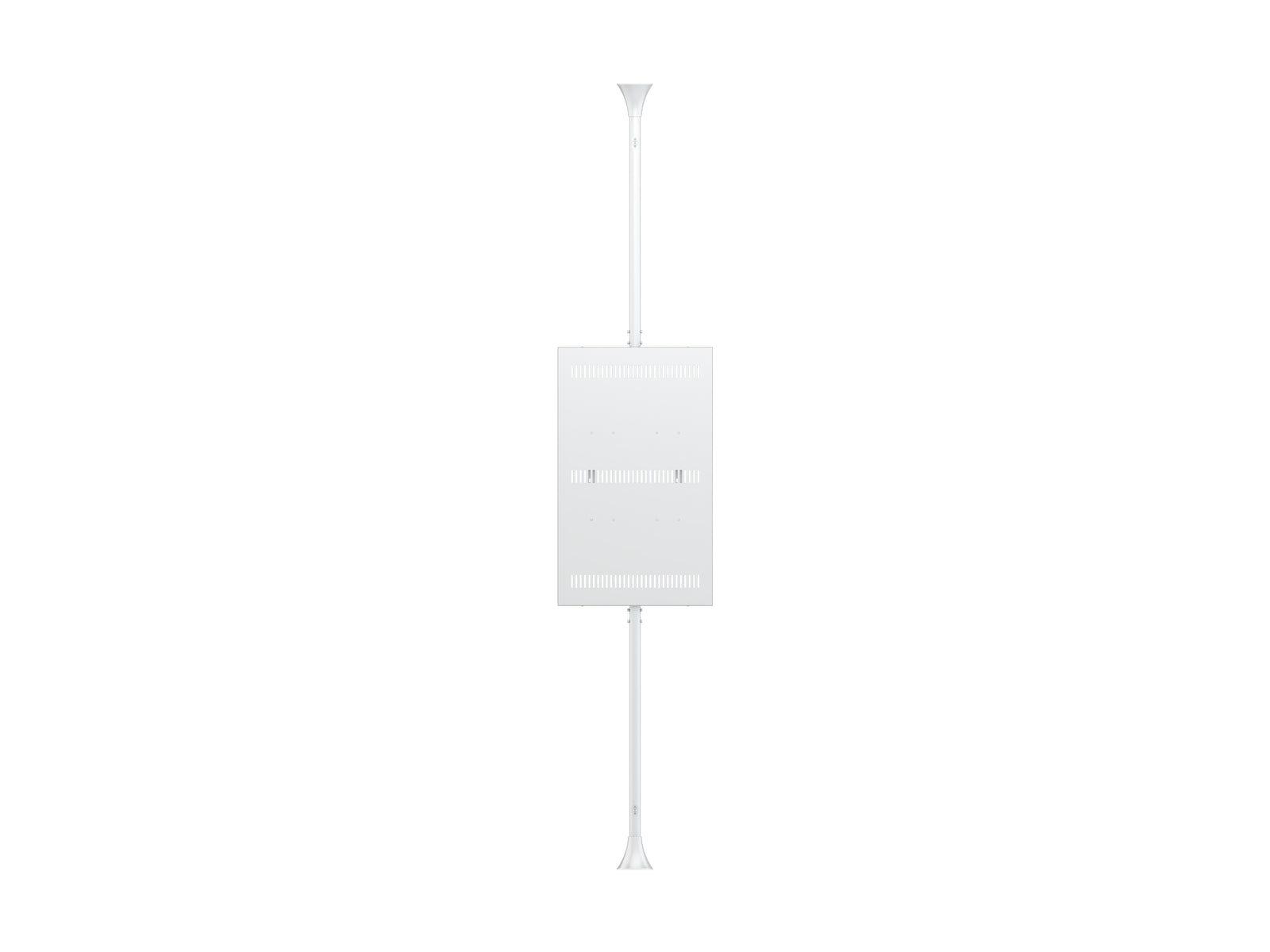 Multibrackets M Pro Series Enclosure 50" Floor to Ceiling Medium White Signage Display Enclosures Multibrackets
