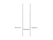 Multibrackets M Pro Series Enclosure 50" Floor to Ceiling Medium White Signage Display Enclosures Multibrackets