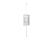 Multibrackets M Pro Series Enclosure 50" Floor to Ceiling Medium White Signage Display Enclosures Multibrackets