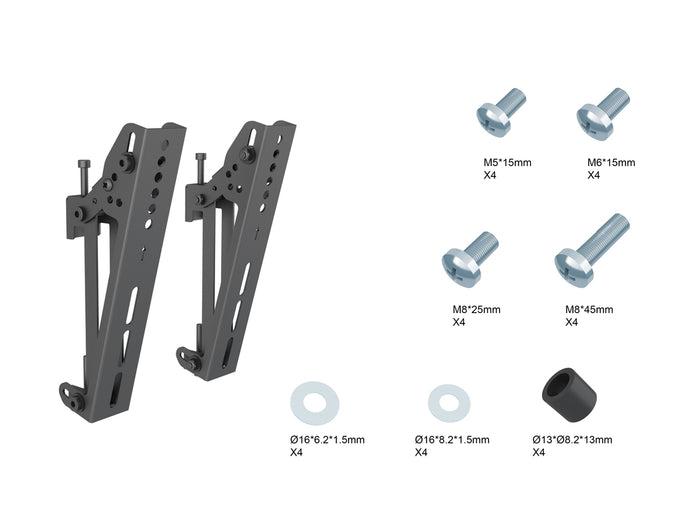 Multibrackets M Pro Series Tilt Arms - 200mm Mounting Accessory Multibrackets