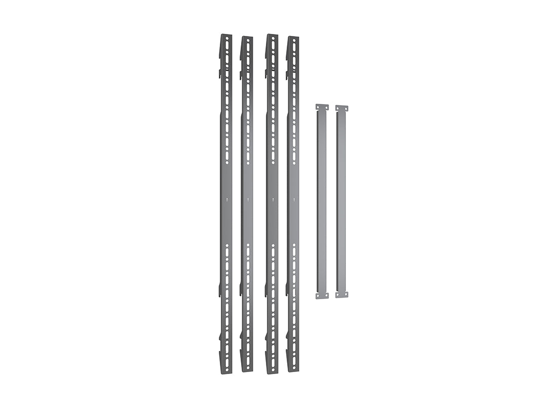 Multibrackets M Pro Series Fixed Arm 126cm + M Pro Series Aluminum Rail Support Bar Mounting Accessory Multibrackets