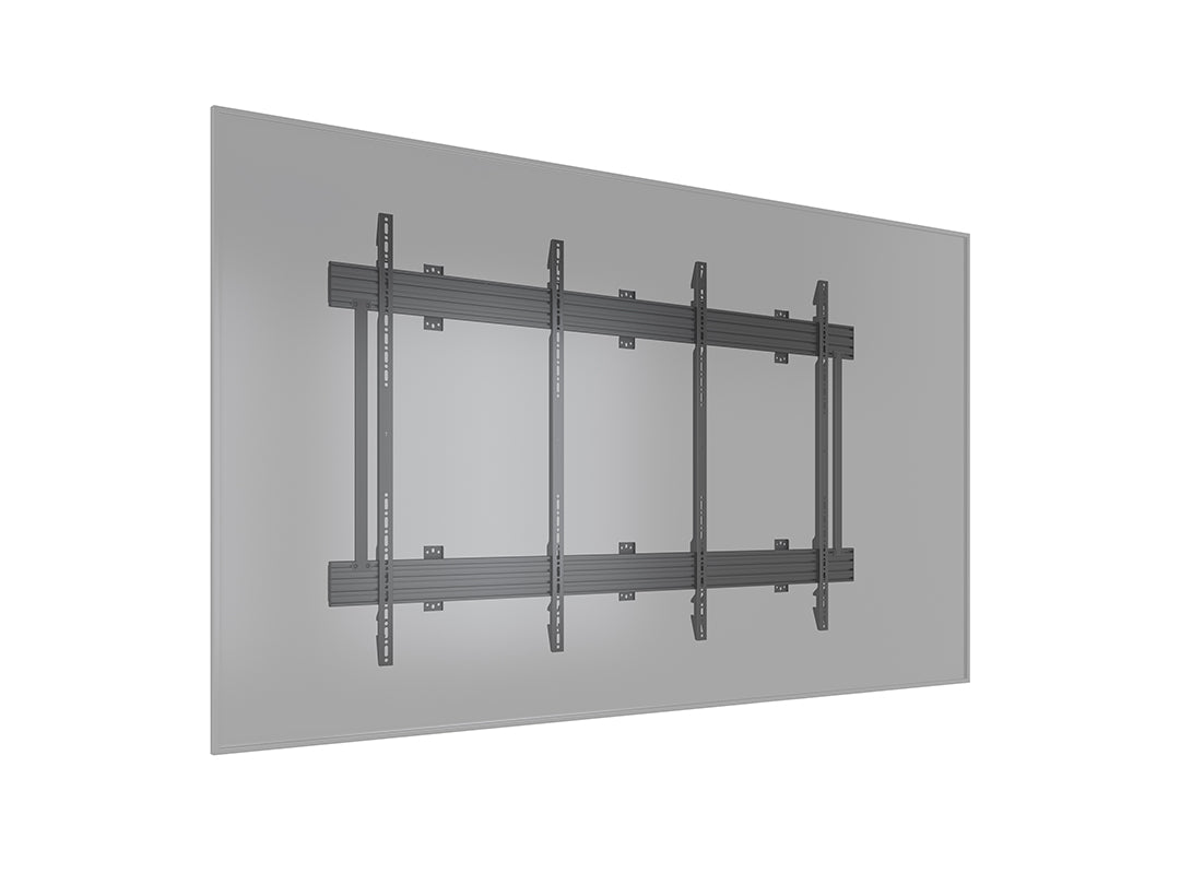 Multibrackets M Pro Series Fixed Arm 126cm + M Pro Series Aluminum Rail Support Bar Mounting Accessory Multibrackets
