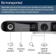 POLY Studio V52 USB Video Bar | A09D4AA#ABU Video Conferencing System Poly