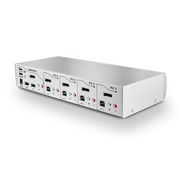 Lindy 4 Port DisplayPort 1.2, USB 2.0 & Audio KVM Switch | 39305 Switches Lindy