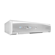 Lindy 2 Port DVI-I Dual Link, USB 2.0 & Audio KVM Switch | 39338 Switches Lindy