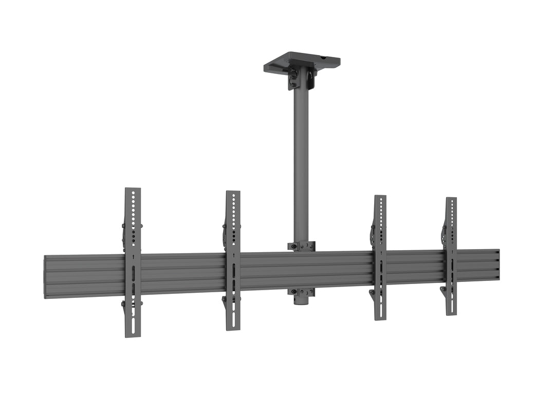 Multibrackets 0.8m Tilt 40"-65" Pro Series Menu Board Ceiling Mount For 2 Screens Ceiling Mount Bracket Multibrackets