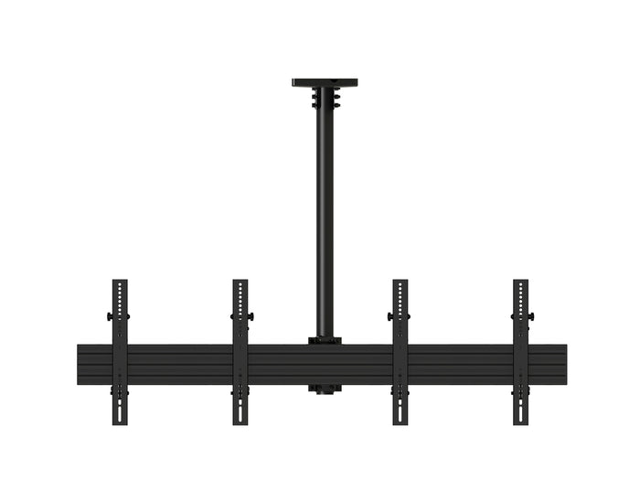 Multibrackets 0.8m Tilt 40"-65" Pro Series Menu Board Ceiling Mount For 2 Screens Ceiling Mount Bracket Multibrackets