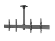 Multibrackets 0.8m Tilt 40"-65" Pro Series Menu Board Ceiling Mount For 2 Screens Ceiling Mount Bracket Multibrackets