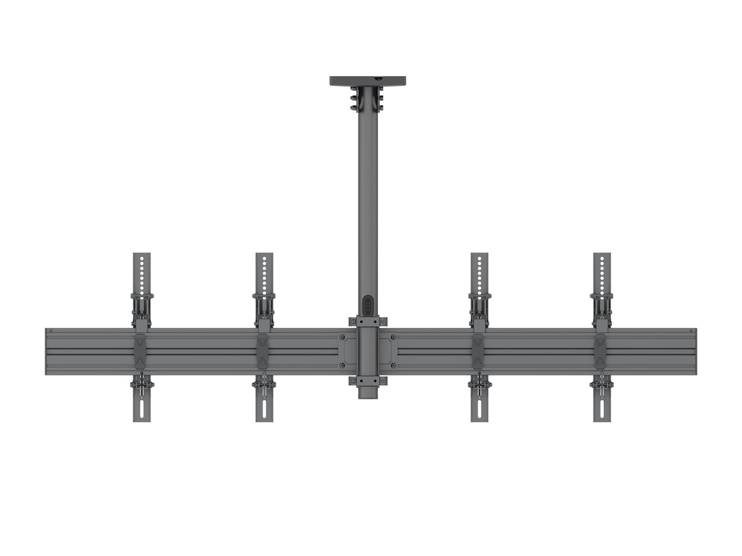 Multibrackets 0.8m Tilt 40"-65" Pro Series Menu Board Ceiling Mount For 2 Screens Ceiling Mount Bracket Multibrackets