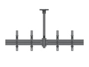 Multibrackets 0.8m Tilt 40"-65" Pro Series Menu Board Ceiling Mount For 2 Screens Ceiling Mount Bracket Multibrackets
