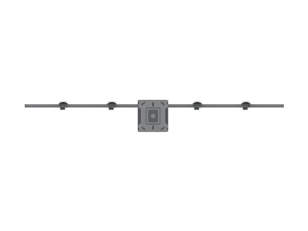 Multibrackets 0.8m Tilt 40"-65" Pro Series Menu Board Ceiling Mount For 2 Screens Ceiling Mount Bracket Multibrackets