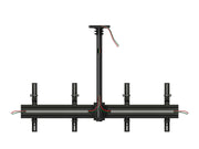 Multibrackets 0.8m Tilt 40"-65" Pro Series Menu Board Ceiling Mount For 2 Screens Ceiling Mount Bracket Multibrackets