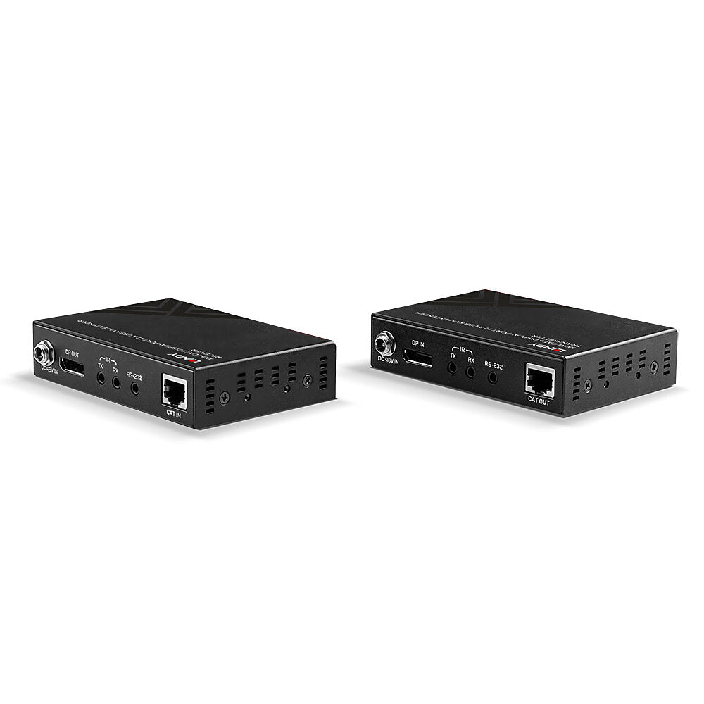 Lindy 100m Cat.6 DisplayPort 1.2, USB, IR & RS232 KVM Extender | 39375 AV Extender Lindy