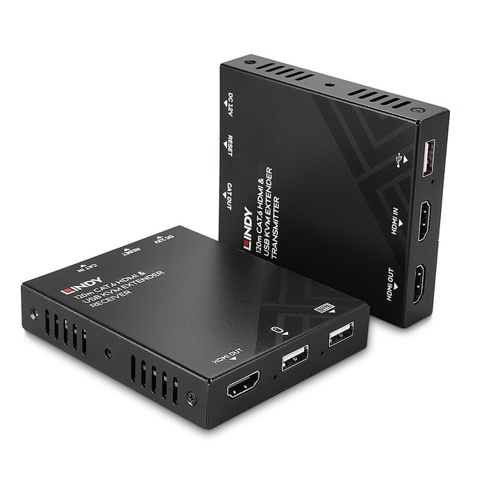 Lindy 120m Cat.6 HDMI & USB KVM Extender - 39381 Switches Lindy