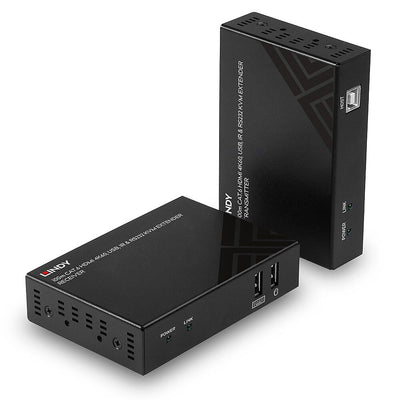 Lindy 100m Cat.6 HDMI 4K60, USB & RS232 KVM Extender | 39382 Lindy Extender Lindy