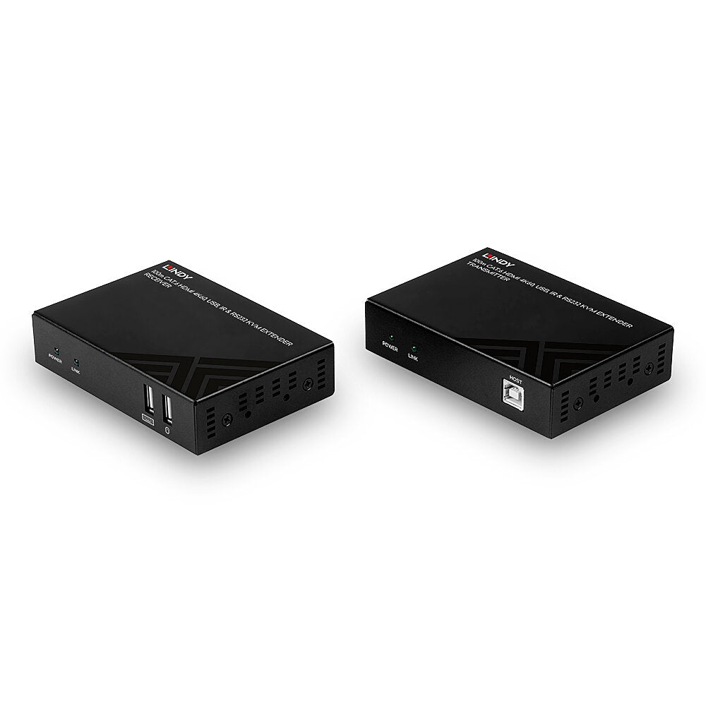 Lindy 100m Cat.6 HDMI 4K60, USB & RS232 KVM Extender | 39382 AV Extender Lindy