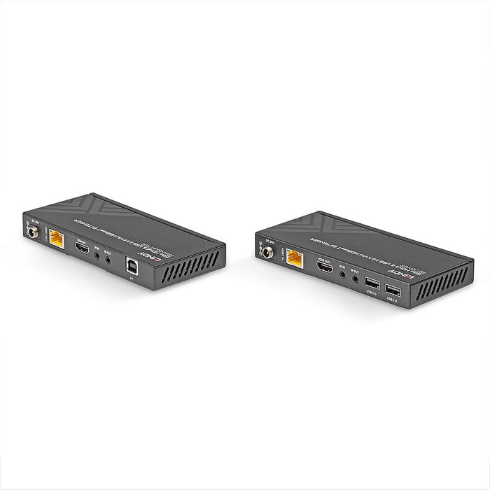 Lindy 150m Cat.6 HDMI 4K60, USB 2.0 & IR HDBaseT KVM Extender | 39384 AV Extender Lindy