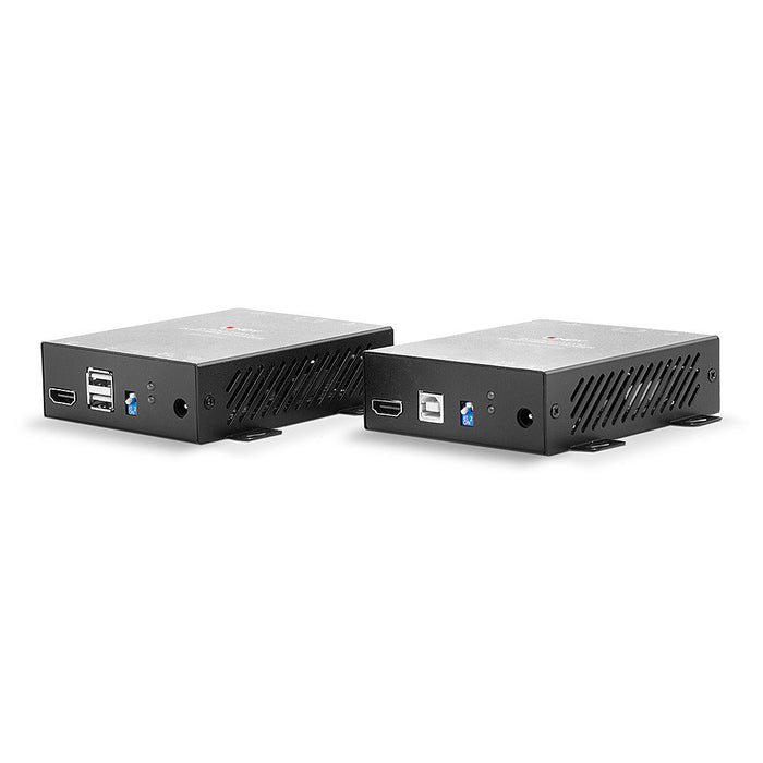 Lindy 300m Fibre Optic HDMI 4K60, USB, IR & RS232 KVM Extender - 39392 AV Extender Lindy