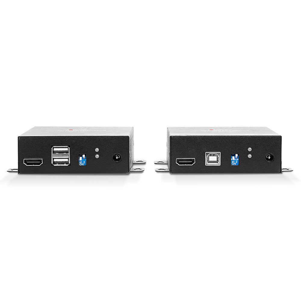 Lindy 300m Fibre Optic HDMI 4K60, USB, IR & RS232 KVM Extender - 39392 AV Extender Lindy