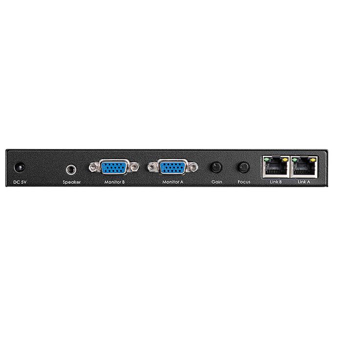 Lindy 200m Cat.6 Dual VGA, USB & Audio KVM Extender | 39396