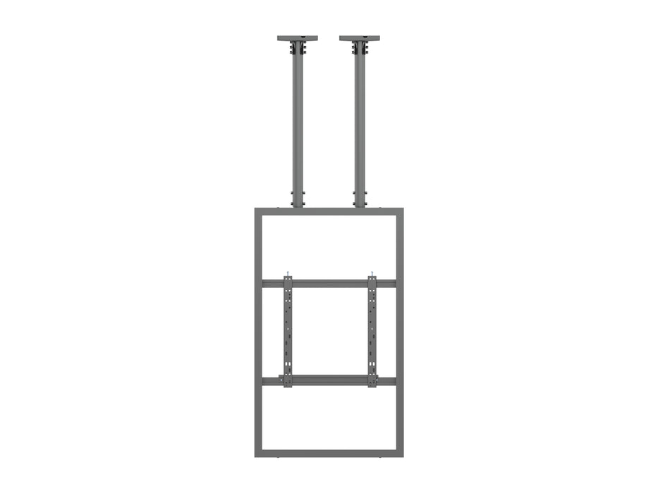 Multibrackets M Pro Series Enclosure 50" Ceilingmount Medium B2B Black Signage Display Enclosures Multibrackets