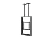 Multibrackets M Pro Series Enclosure 50" Ceilingmount Medium B2B Black Signage Display Enclosures Multibrackets