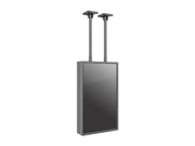 Multibrackets M Pro Series Enclosure 50" Ceilingmount Medium B2B Black Signage Display Enclosures Multibrackets