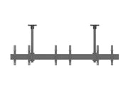Multibrackets 0.8m Tilt 40"-65" Pro Series Menu Board Ceiling Mount For 3 Screens Ceiling Mount Bracket Multibrackets