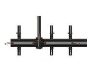 Multibrackets 0.8m Tilt 40"-65" Pro Series Menu Board Ceiling Mount For 3 Screens Ceiling Mount Bracket Multibrackets