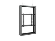 Multibrackets M Pro Series Enclosure 50" Wire Medium B2B Black Signage Display Enclosures Multibrackets