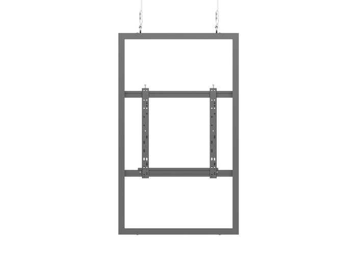 Multibrackets M Pro Series Enclosure 50" Wire Medium B2B Black Signage Display Enclosures Multibrackets