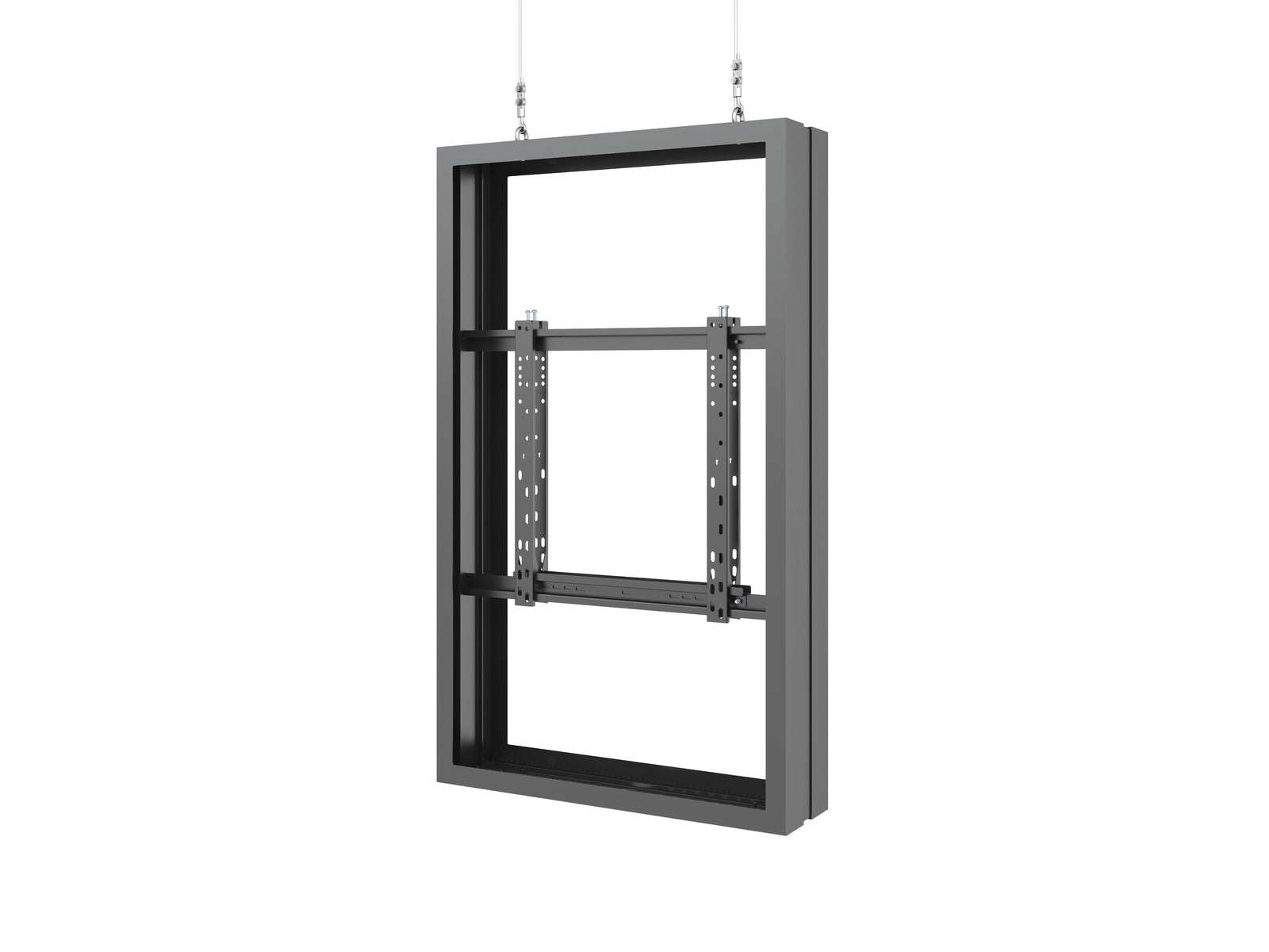 Multibrackets M Pro Series Enclosure 50" Wire Medium B2B Black Signage Display Enclosures Multibrackets